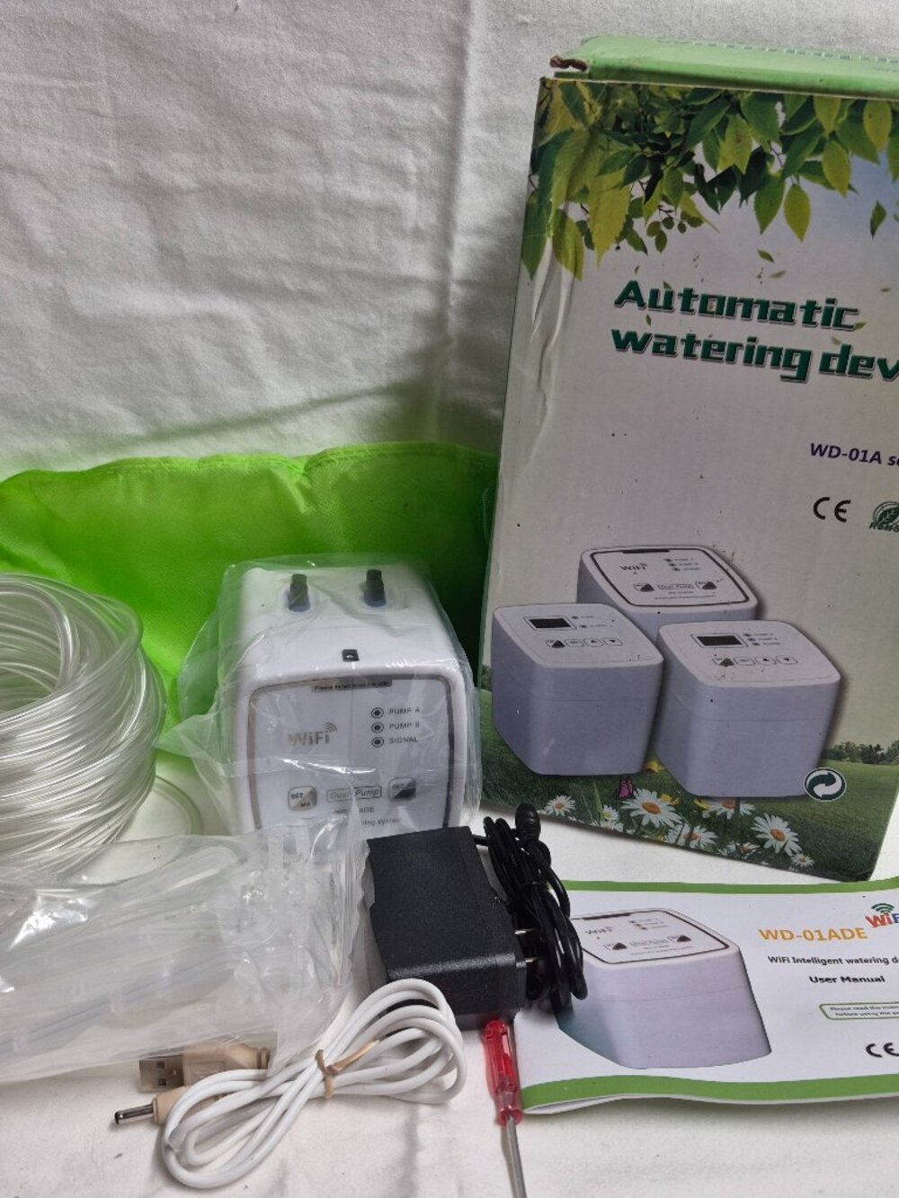 WiFi Dual Pump Automatic Plant Watering System Complete Kit